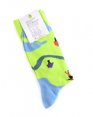 Носки Happy Socks Comb Cotton (Fanny Lime 41-46)