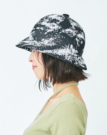 Панама Kangol AIRBRUSH CASUAL K3546 (BW016 Black white, M)