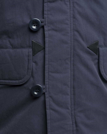 Пуховик мужской Fred Perry J3270 (XL темно-синий)