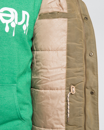 Куртка-парка Iriedaily Wrangelkiez Parka (S коричневый)