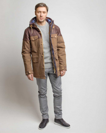 Куртка-парка Iriedaily Dock 36 Winter Parka (L коричневый)