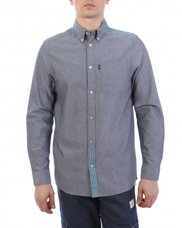 Рубашка Wesc, C1, Lamar Men's l/s Shirt (L синий)