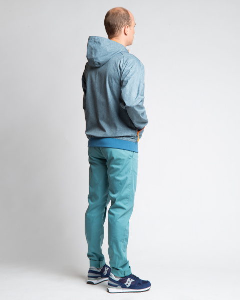 Куртка Iriedaily City Shield 3 Jacket (L серо-оранжевый)