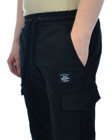 Джоггеры мужские на флисе Cool Penguin JMTL 1713W (Black 5XL черный)