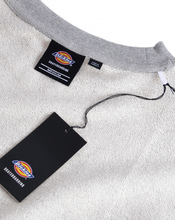 Толстовка мужская свитшот Dickies Mount Vista Sweatshirt (Grey, XS)