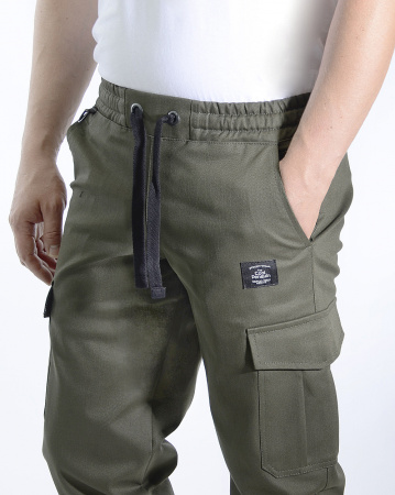 Джоггеры мужские Cool Penguin  JMTL 1713 320gr ( Dark Khaki L)