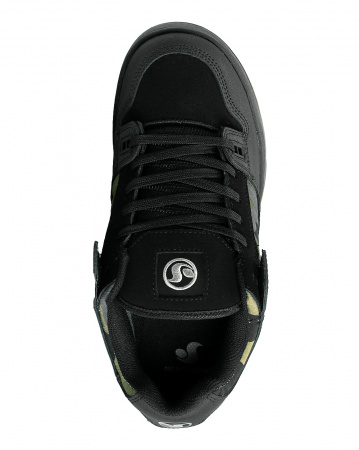 Кеды низкие мужские DVS MILITIA (BLACK CAMO LEATHER MENS, 10.5)