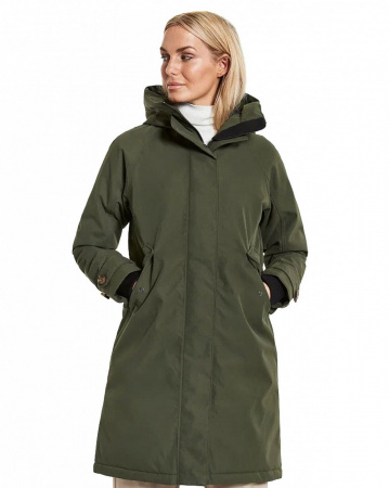 Куртка женская Didriksons Luna 504379 (300 тёмно-зелёный, 44)