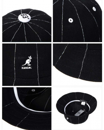 Панама Kangol Broken Stitch Casual (S черный)