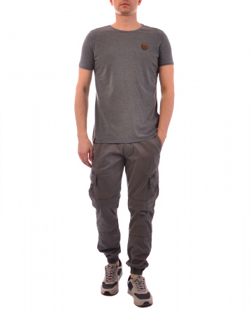 Футболка мужская Naketano Halim Trabando (Bluegrey Mel XXL)