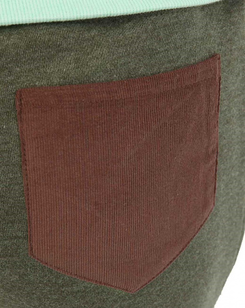 Джоггеры женские Naketano Two Pocket Single (XS оливковый)