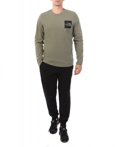 Лонгслив мужской The North Face Fine 100 (S зеленый)