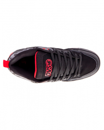 Кеды низкие мужские DVS COMANCHE (BLACK CHARCOAL PRINT, 12)
