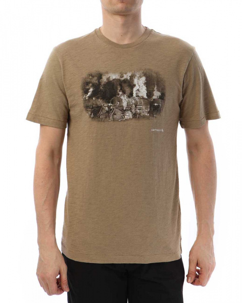 Футболка Carhartt USA 100558 253 (S сандаловый)