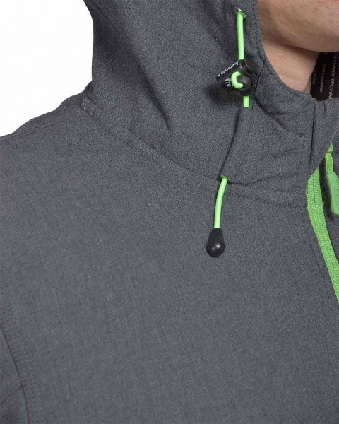 Куртка Iriedaily Sober Hooded Jacket (L темно-серый)