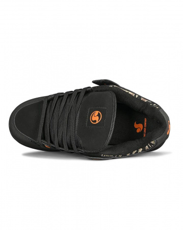 Кеды низкие мужские DVS MILITIA (BLACK JUNGLE CAMO NUBUCK, 14.0)
