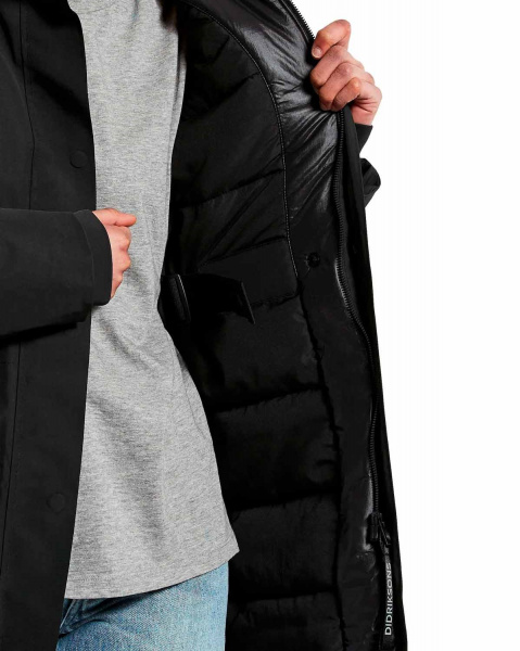 Куртка женская Didriksons Leya 503876 (42 (XL) BLACK/060)