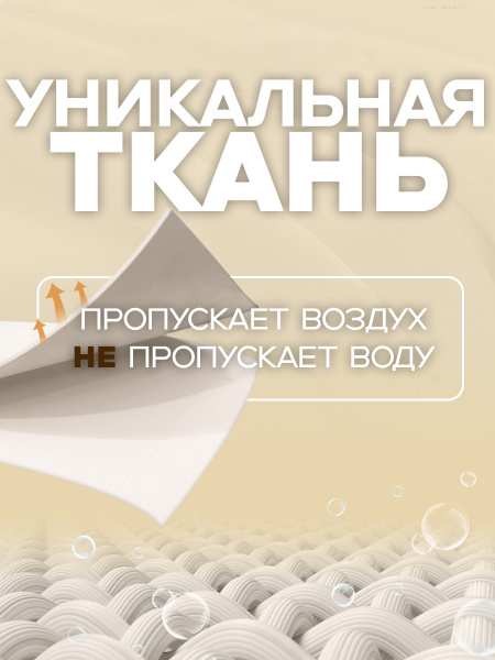 Набор Кофров АЛИ ЧАЙНА, Хлопок, 3 размера (Бежевый, 22-66-100 л.)