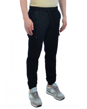 Джоггеры мужские на флисе Cool Penguin JMTL 1713W (Black 3XL черный)