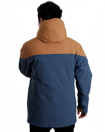 Куртка-парка Iriedaily Insulaner Parka (L сине-коричневый)