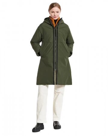 Куртка женская Didriksons Aino 504309 (300 тёмно-зелёный, 34)