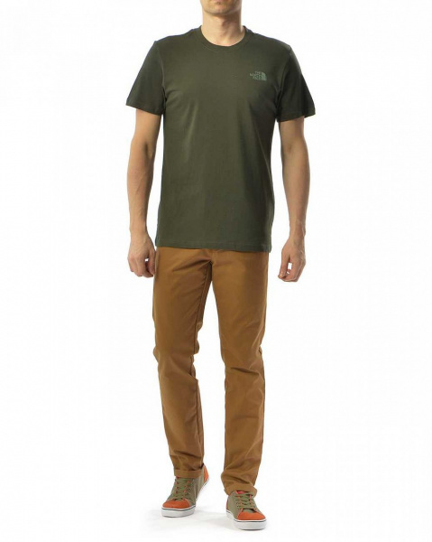 Футболка The North Face Camo Box (XL зеленый)