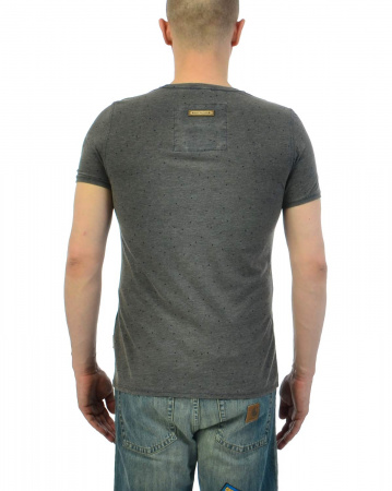 Футболка мужская Naketano Fear Willl (Heritage Indigo Blue S)