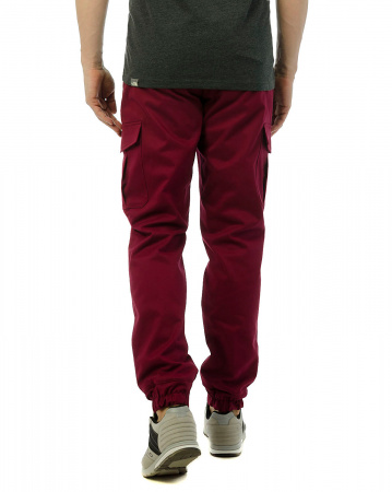 Джоггеры мужские на флисе Cool Penguin JMP 1713W (Red Wine 3XS )