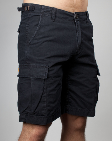 Шорты Carhartt WIP Aviation Bermuda Columbia Ritstop 6.75 Oz (28 черный)
