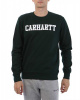 Толстовка свитшот Carhartt College Sweatshirt (XXL темно-зеленый)