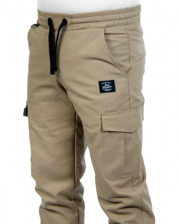 Джоггеры мужские на флисе Cool Penguin JMC 1713W (Beige 5XL)