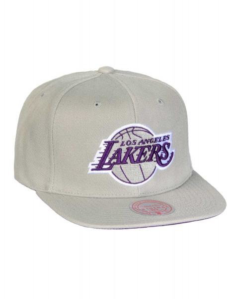 Головной убор 6HSSMM21064 75TH SILVER SNAPBACK Los Angeles Lakers Silver 6HSSMM21064-LALGYPR (Los Angeles Lakers Silver, OS)