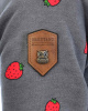 Толстовка женская на молнии с капюшоном Naketano Beng! (Dark Grey Mel XS)