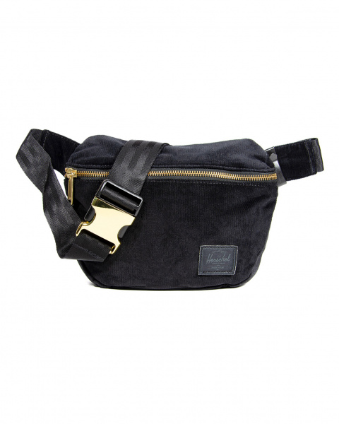Сумка поясная Herschel Fifteen 10215 CORDUROY (BLACK 2L)
