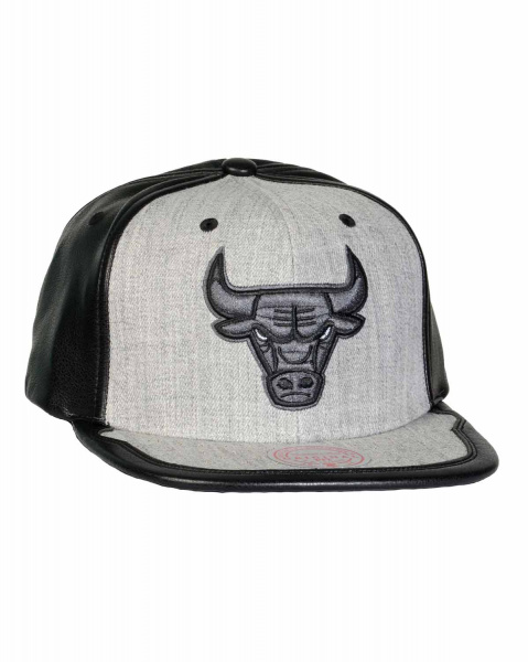 Головной убор 6HSSMM19228 DAY ONE SNAPBACK Chicago Bulls Grey Heather 6HSSMM19228-CBUGYHT (Chicago Bulls Grey Heather, OS)