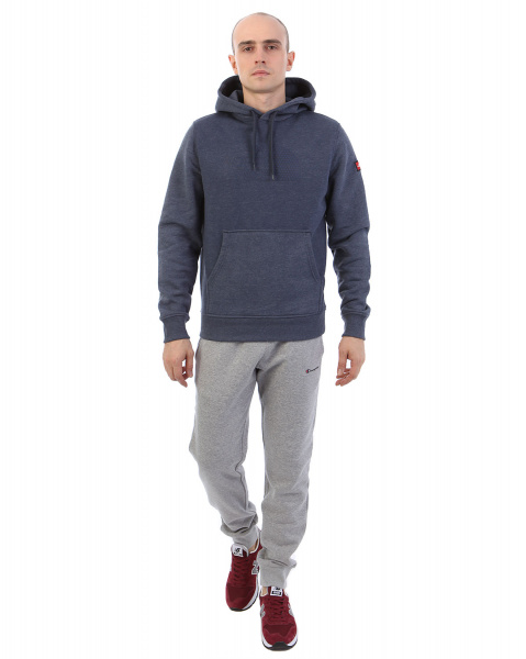 Толстовка мужская с капюшоном флисовая The North Face IC Logo (S синий)