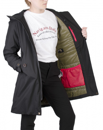 Куртка женская Didriksons 1913 TOVE 501201 (34(XS) BLACK/060)