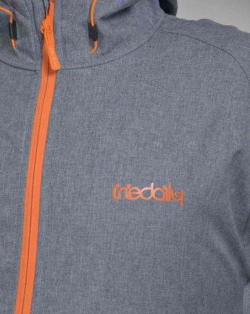 Куртка Iriedaily City Shield 3 Jacket (L серо-оранжевый)
