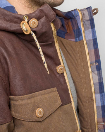 Куртка-парка Iriedaily Dock 36 Winter Parka (L коричневый)
