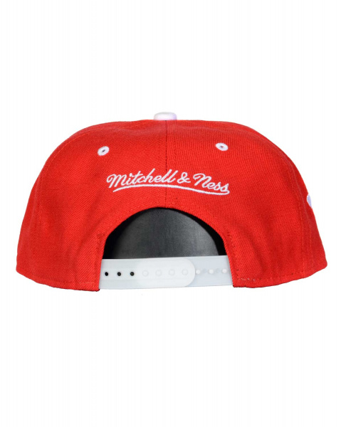 Бейсболка прямая Mitchell and Ness ND51Z MTC (Detroit Red Wings Red White)