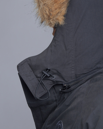 Пуховик мужской Fred Perry J1286 (M черный)