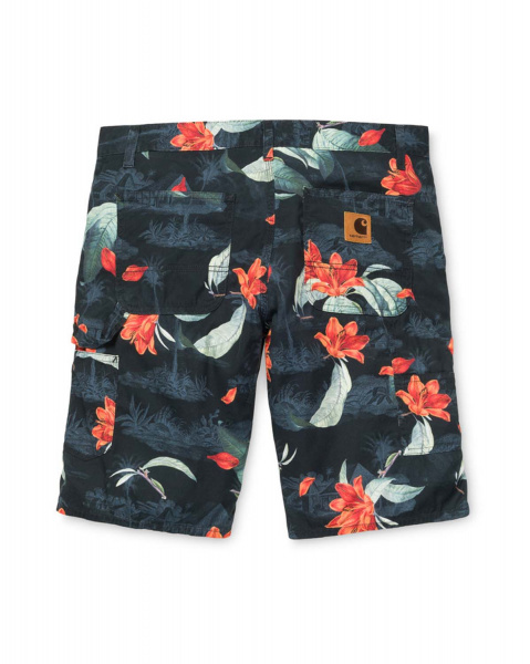 Шорты Carhartt WIP Lincoln Single Knee Short (31 черно-красный зеленый)