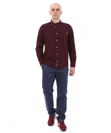 Рубашка Carhartt WIP Publish Dalton (S бордово-синий)