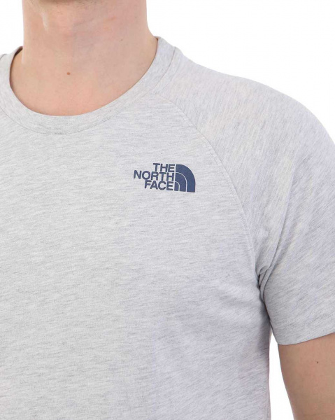 Футболка The North Face 000035554 (L серо-синий)