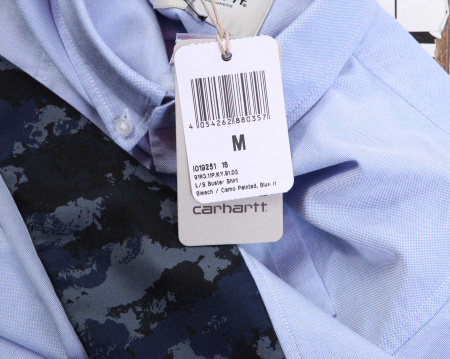 Рубашка Carhartt WIP Publish Buster (M темно-голубой)