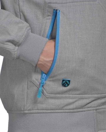 Куртка Iriedaily Sober Hooded Jacket (S светло-серый)