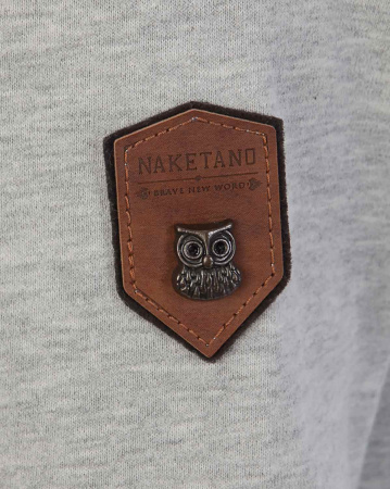 Толстовка женская с капюшоном Naketano Karsal (Grey S)
