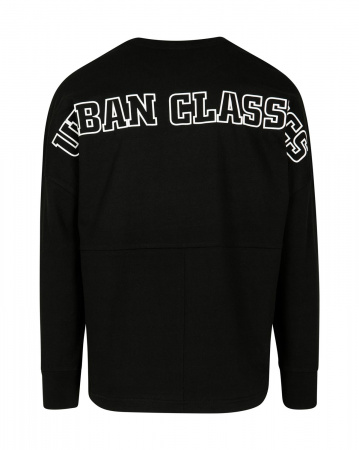 Лонгслив Urban Classics 2734 (M черный белый)