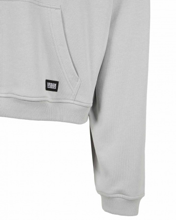Толстовка мужская с капюшоном Urban Classics 80's Hoody TB4154 (L серый светлый)