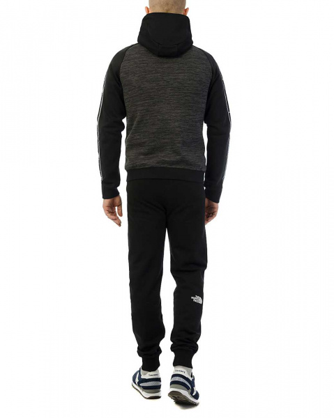 Толстовка с капюшоном на молнии Champion Authentic American EZ509 (L черный свет)